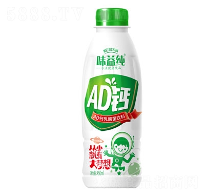 味益純AD鈣乳酸菌飲料450ml