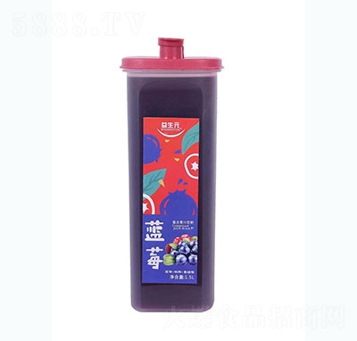 益生元藍莓復(fù)合果汁飲料1.5L