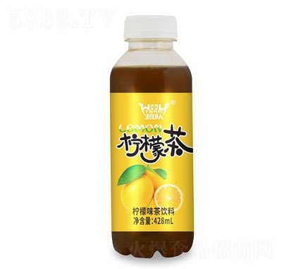 狼隊檸檬茶428ml