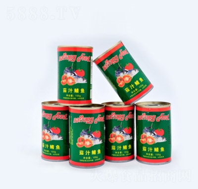 百洋7113型茄汁鯖魚罐頭
