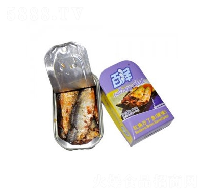百洋角五A型紅燒沙丁魚罐頭辣味