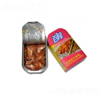 百洋角五A型紅燒魚片辣味罐頭