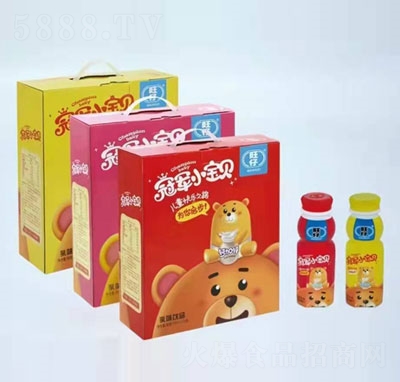旺仔冠軍小寶貝鈣加鋅乳味飲品禮盒裝