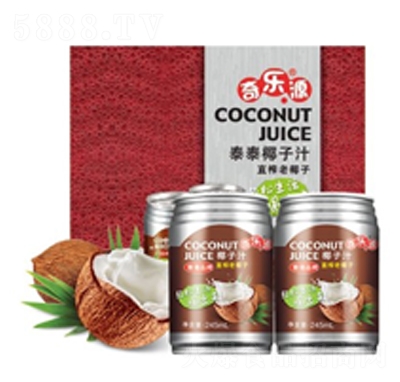 泰泰奇樂源椰子汁植物蛋白飲料禮盒