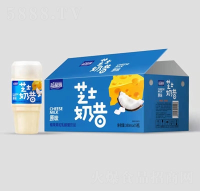 益和源芝士奶昔椰果果粒乳酸菌飲品原味