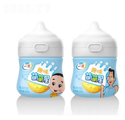 一濃趣味萌萌星乳味飲品200ml
