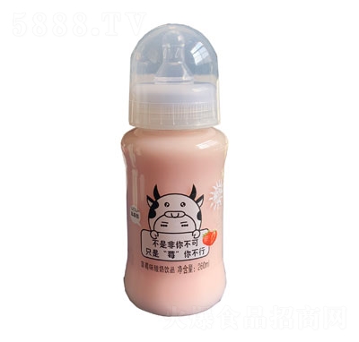 盈飲草莓味酸奶飲品260ml
