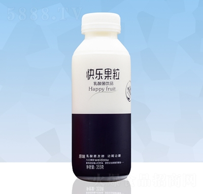 快樂果粒乳酸菌飲品355g