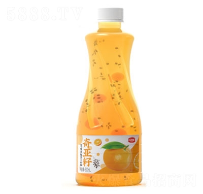 京智源奇亞籽蜜桔果粒果汁飲料500ml