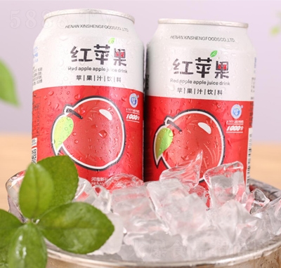 紅蘋果蘋果汁飲料