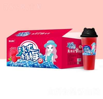 果益果C冰爽楊梅果汁飲料620mlX15