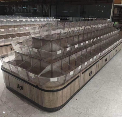 大光散裝食品展示柜定做案例