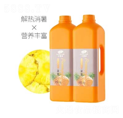 谷豐源菠蘿水果風(fēng)味濃縮飲料2.1kg