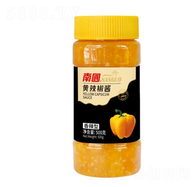 南國(guó)香辣黃辣椒醬500g