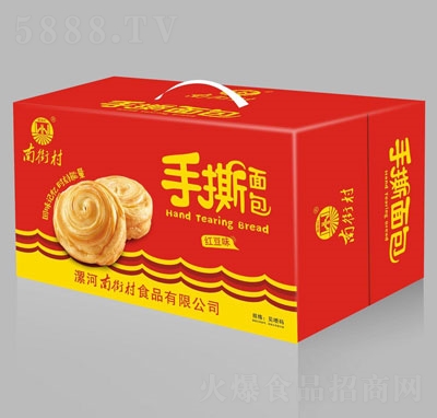 南街村手撕面包紅豆味