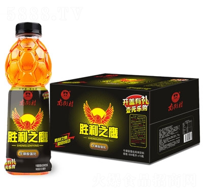 南街村勝利之鷹牛磺酸強化風(fēng)味飲料600mlX15瓶