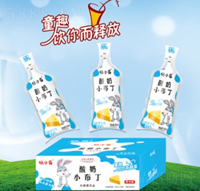 恬小莓酸奶小布丁乳酸菌飲品芝士味100ml×30袋