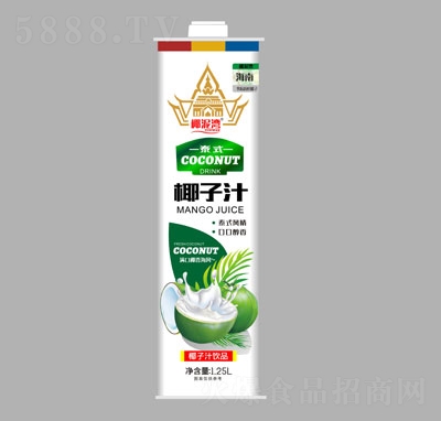 椰泥灣椰子汁飲品1.25L