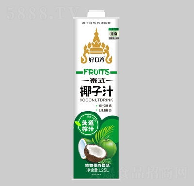 好口淳椰子汁飲品1.25L