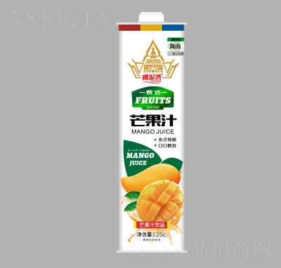 椰泥灣芒果汁飲品1.25L