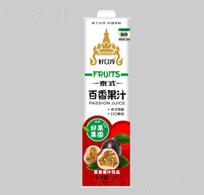 好口淳百香果汁飲品1.25L