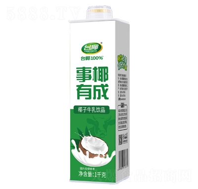 臺(tái)椰椰子牛乳飲品配制型含乳飲品1千克招商代理