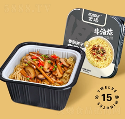 宏綠香菇筍干面方便速食食品招商代理