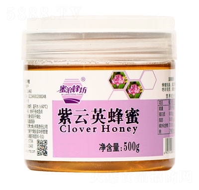 蜜浪蜂坊紫云英蜂蜜招商500g