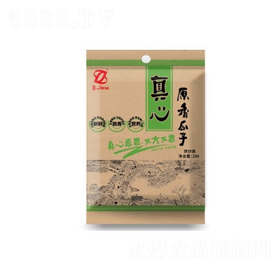 真心288g原香瓜子（牛皮紙）葵花籽休閑零食辦公室零食