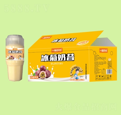 一品云臺冰菊奶昔百香果味乳味飲料380mlX15瓶