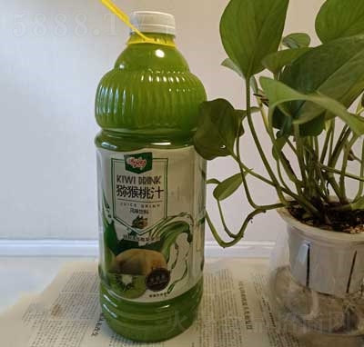 心悅動獼猴桃汁風(fēng)味飲料果肉果汁家庭裝2L夏季冷飲餐飲宴席飲品招商