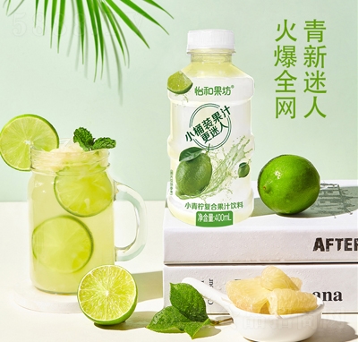 怡和果坊小青檸復合果汁飲料400ml網(wǎng)紅爆款