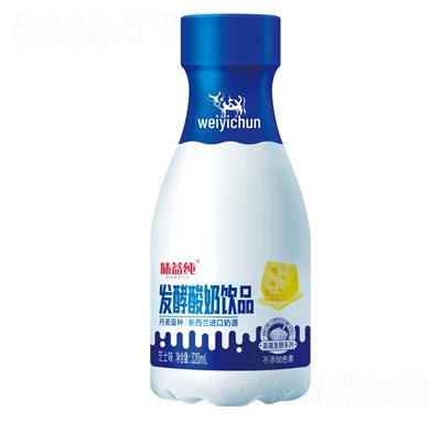 味益純發(fā)酵酸奶飲品芝士味酸奶招商