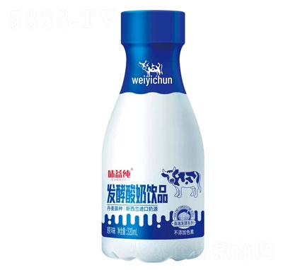 味益純發(fā)酵酸奶飲品原味酸奶招商