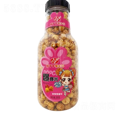 胖丫丫爆米花甜蜜焦糖味280g