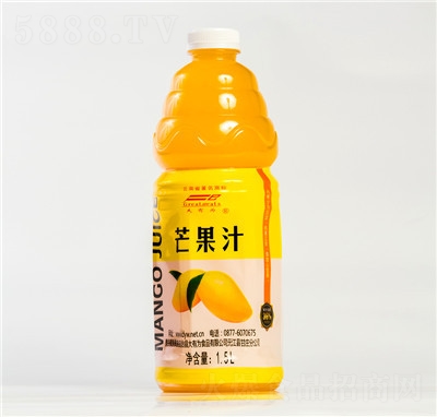 大有為果汁飲料休閑飲品招商代理商超貨源芒果汁1.5L批發(fā)