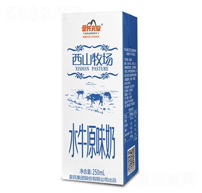 皇氏西山牧場水牛原味奶純牛奶