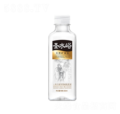 圣水峪天然礦泉水350ml夏季飲品招商代理