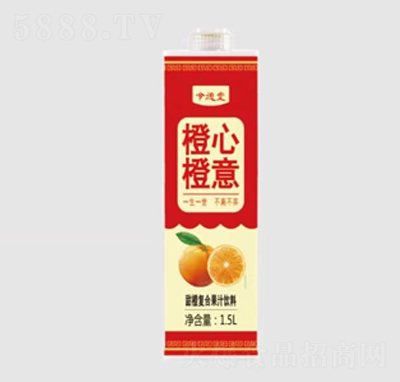 令德堂甜橙復(fù)合果汁飲料1.5L飲品招商代理