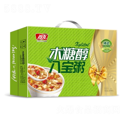尚友木糖醇八寶粥方便速食粥招商禮盒