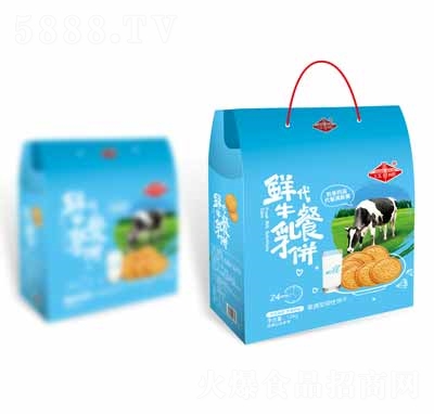 江順禮盒零食代理休閑食品餅干鮮牛乳代餐餅