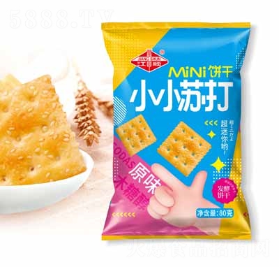 江順蘇打餅干零食代理休閑食品80g