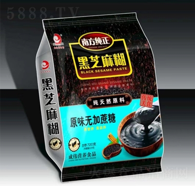 成偉黑芝麻糊原味無加蔗糖沖飲品