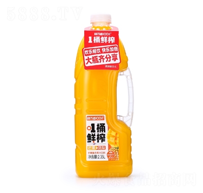 鮮有道100%芒果復合果汁飲料2.35L