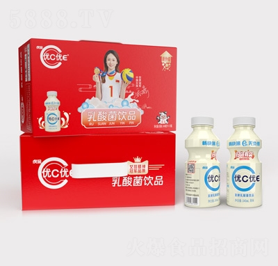 虎潤優(yōu)C優(yōu)E乳酸菌飲品340mlX12