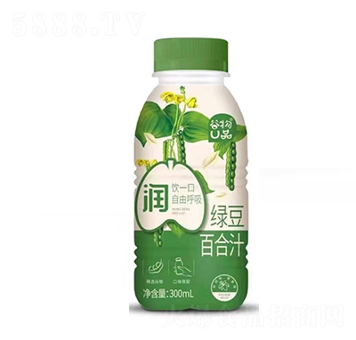 谷物U品綠豆百合汁谷物飲料300ml