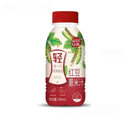 谷物U品紅豆薏米汁谷物飲料300ml