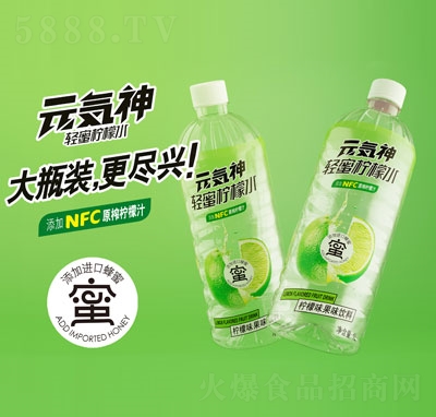 元?dú)萆褫p蜜檸檬水果味飲料