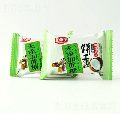 數(shù)來(lái)寶無(wú)蔗糖椰蓉酥休閑零食