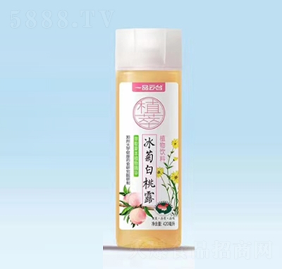 一品云臺冰菊白桃露植物飲料420毫升
